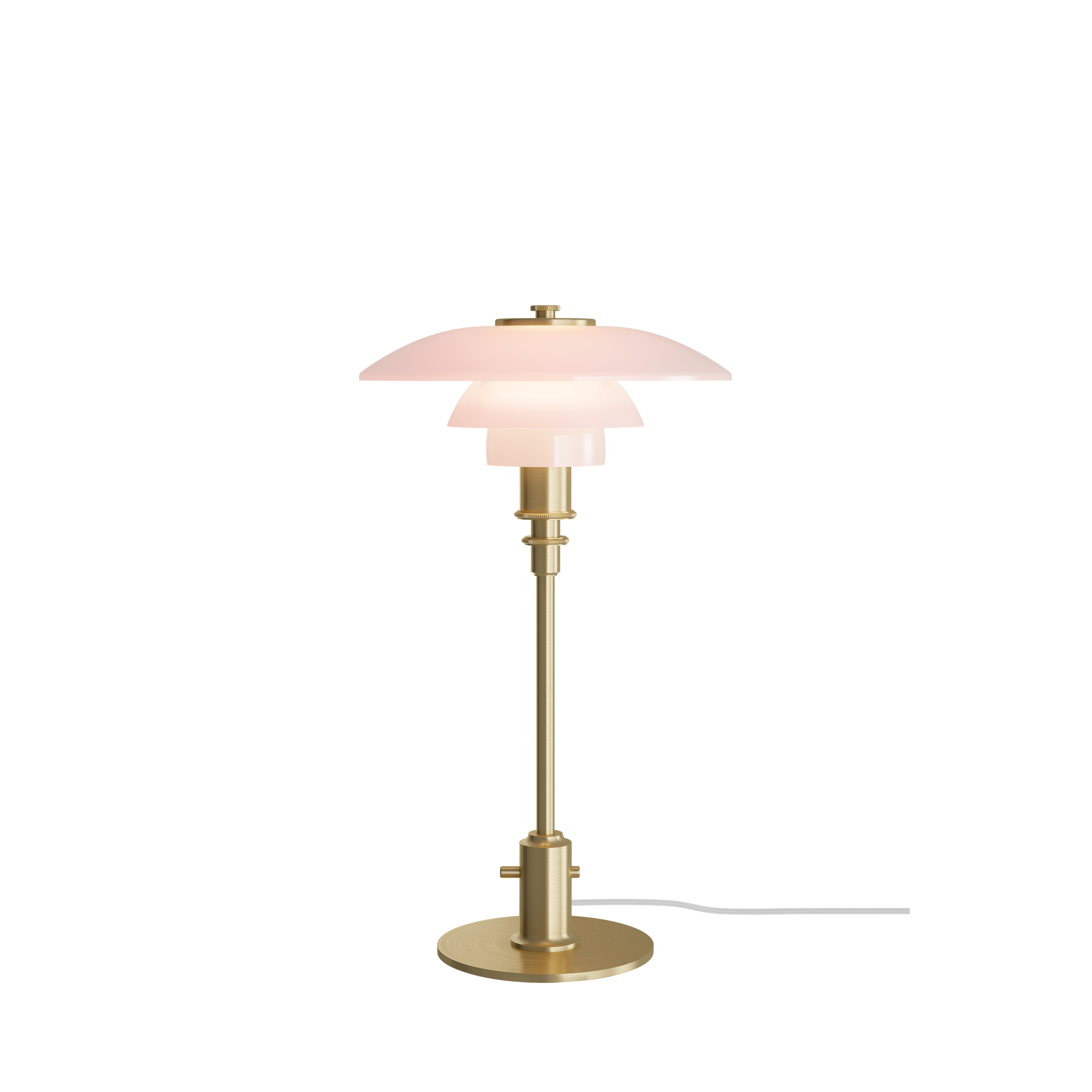 Louis Poulsen – PH 2/1 Pale Rose Brass テーブルランプ