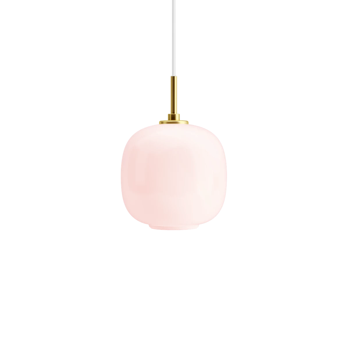 Glass and brass