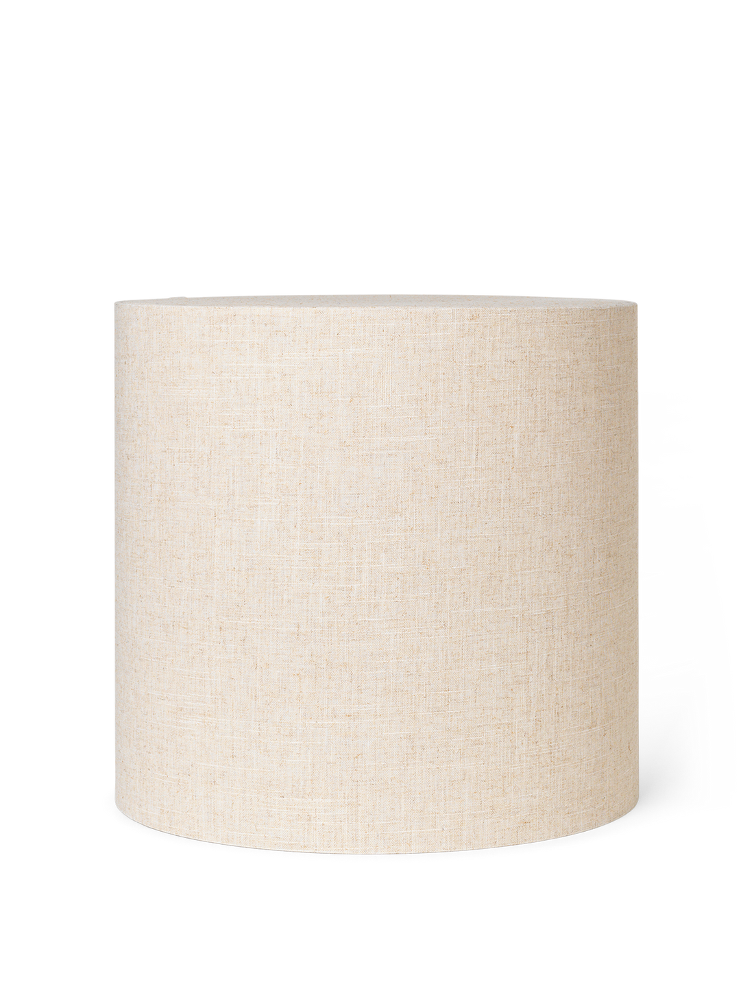 ferm LIVING Eclipse Lampshade Large in Natural linen blend fabric