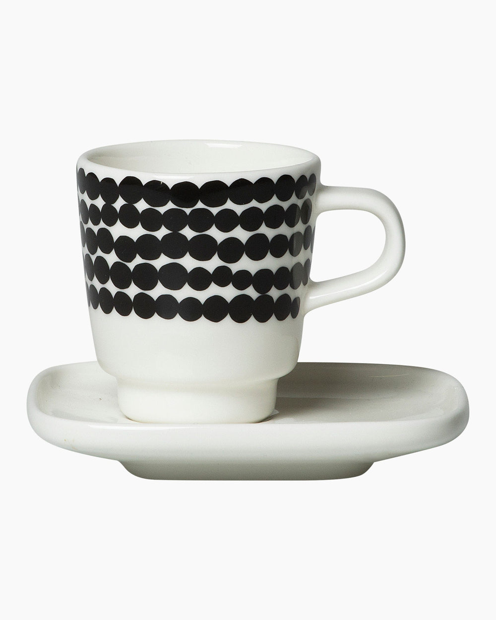 Marimekko Oiva / Siirtolapuutarha Espresso Cup and Plate