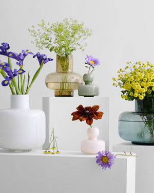 Marimekko Flower Vase – Light Pink / Opal