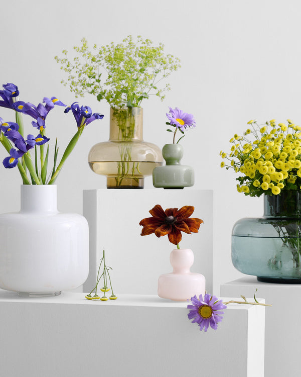 Marimekko Flower Vase – Light Pink / Opal