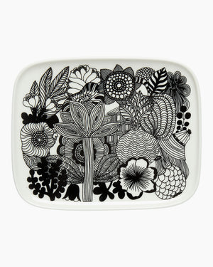 Marimekko Oiva / Siirtolapuutarha Plate 15 x 12 cm