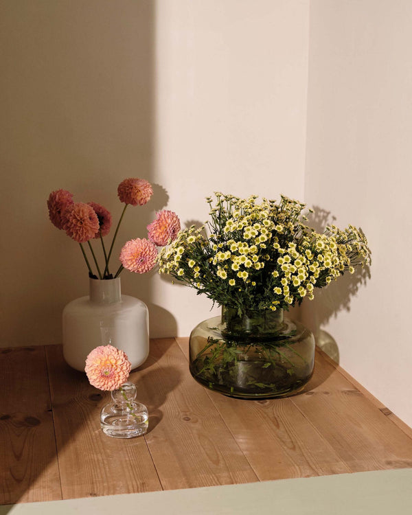 Marimekko Urna Vase – Olive Green