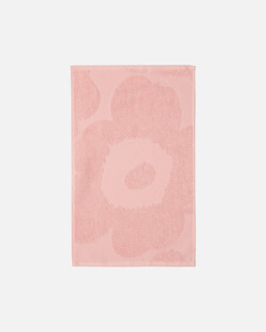 Marimekko Unikko Solid Guest Towel 32 x 50 cm – Pink