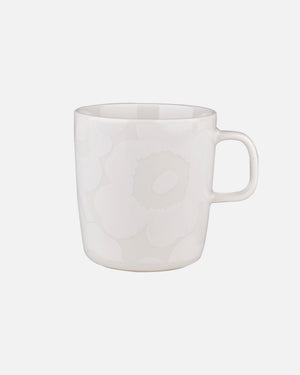 Marimekko Oiva / Unikko Mug 4 dl – White