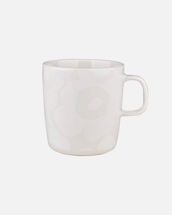 Marimekko Oiva / Unikko Mug 4 dl – White