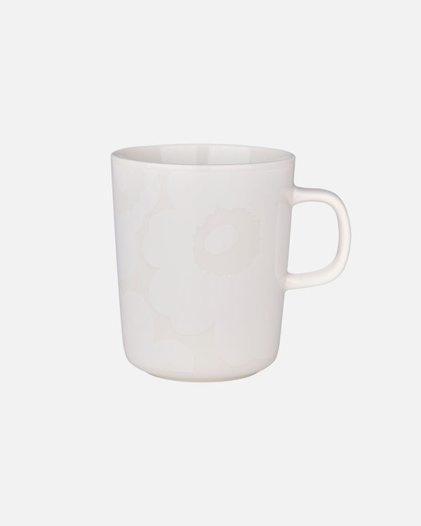 Marimekko Oiva / Unikko Mug 2.5 dl – White