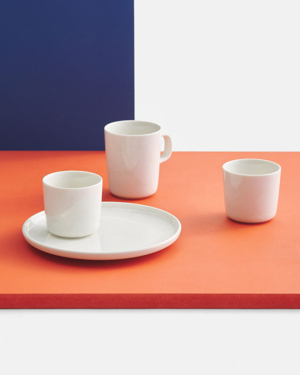 Marimekko Oiva / Unikko Mug 2.5 dl – White