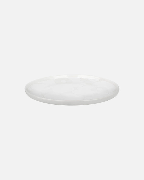 Marimekko Oiva / Unikko Plate 20 cm – White