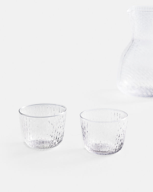 Marimekko Syksy Tumbler Set of 2 – Clear