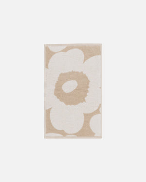 Marimekko Unikko Guest Towel 30 x 50 cm – Beige / White