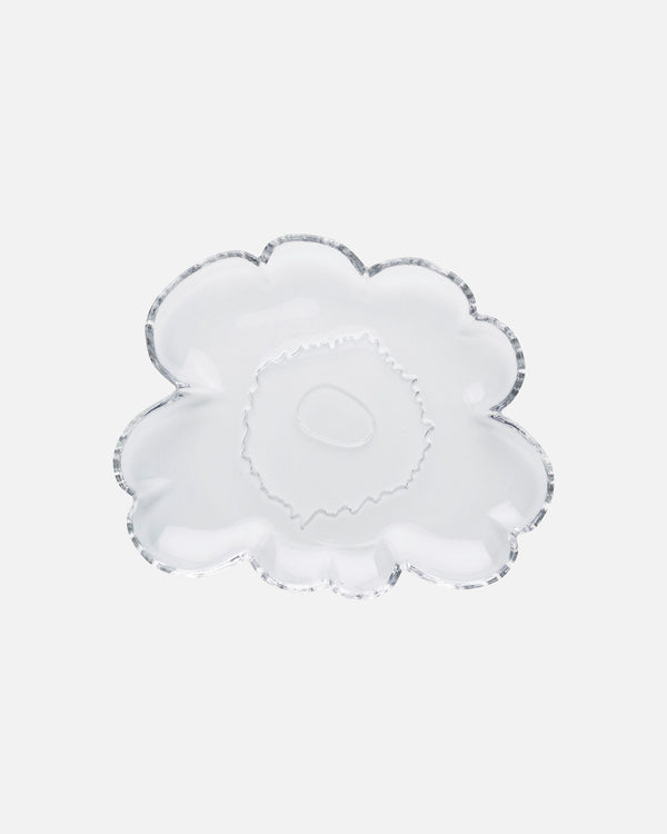 Marimekko Unikko Glass Plate 20 cm – Clear