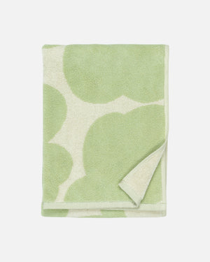 Marimekko Unikko Hand Towel 50 x 70 cm – Off-White / Sage
