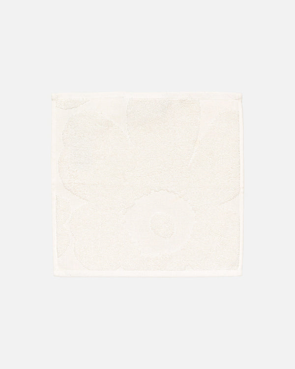 Marimekko Unikko Solid Mini Towel 32 x 32 cm – Off-White