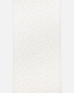 Marimekko Pieni Unikko Cotton Fabric – White
