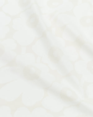 Marimekko Pieni Unikko Cotton Fabric – White