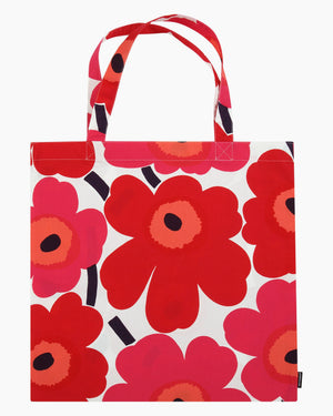 Marimekko Pieni Unikko Bag 44 x 43 cm – White / Red