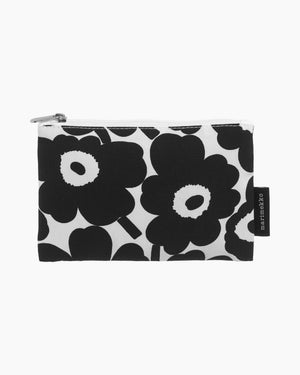 Marimekko Mini Unikko Kaika Cosmetic Bag – White / Black