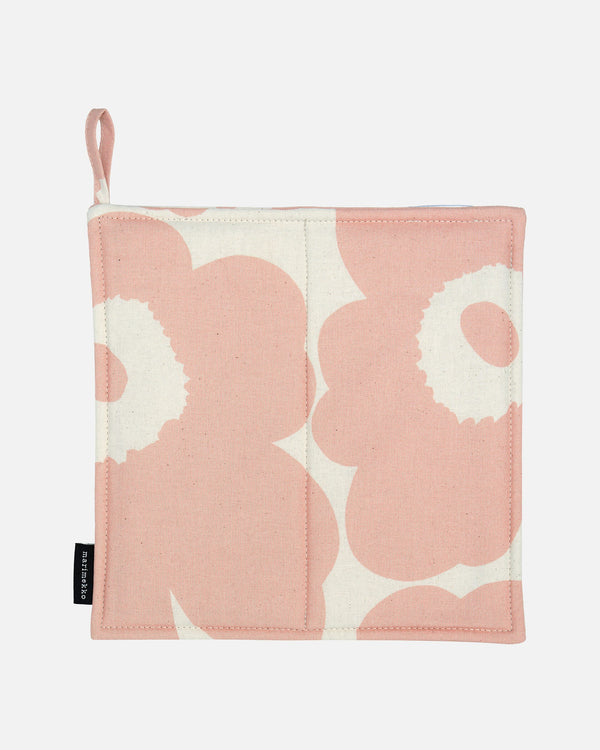 Marimekko Pieni Unikko Pot Holder – Unbleached / Peach