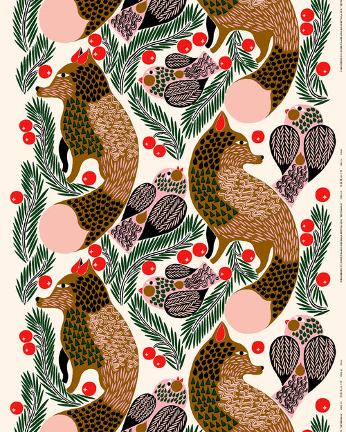 Marimekko Ketunmarja Panama Fabric 10 m