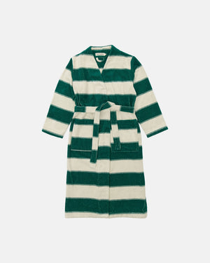 Marimekko Galleria Bathrobe – Emerald / Melon