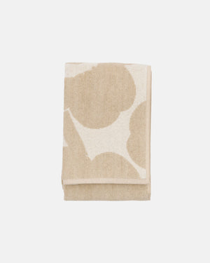 Marimekko Unikko Bath Towel 70 x 150 cm – Off-White / Linen