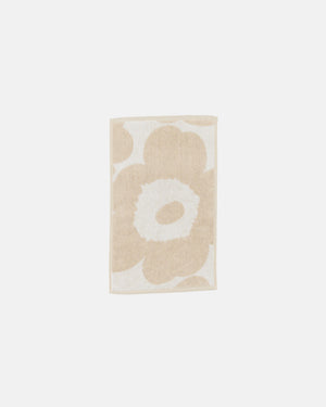 Marimekko Unikko Guest Towel 30 x 50 cm – Off-White / Linen