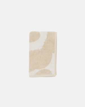 Marimekko Unikko Guest Towel 30 x 50 cm – Off-White / Linen