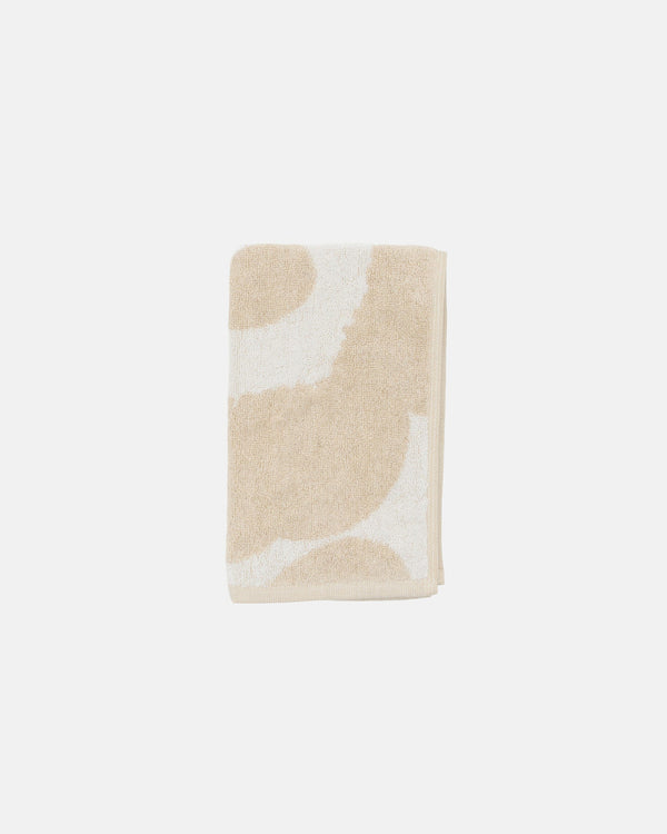 Marimekko Unikko Guest Towel 30 x 50 cm – Off-White / Linen