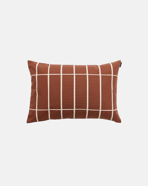 Marimekko Tiiliskivi Cushion Cover 40 x 60 cm – Off-White / Chestnut