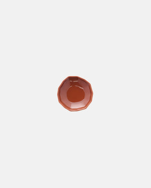 Marimekko Kivet Plate 9 cm – Chestnut