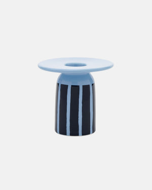 Marimekko Piccolo Candle Holder – Light Blue / Petrol