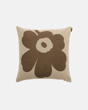 Marimekko Unikko Cushion Cover 50 x 50 cm – Off-White / Mole