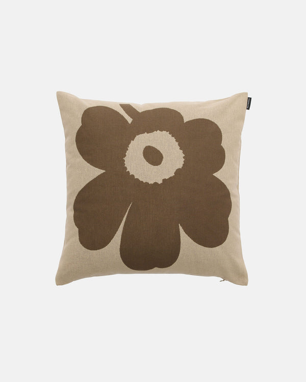 Marimekko Unikko Cushion Cover 50 x 50 cm – Off-White / Mole
