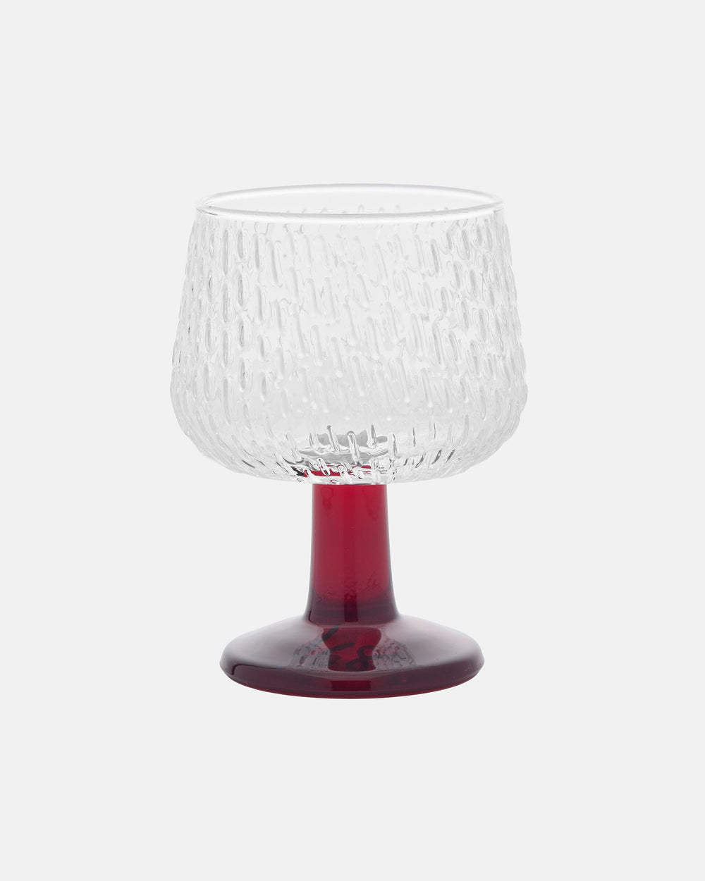 Marimekko Syksy Goblet 2.5 dl – Clear / Red