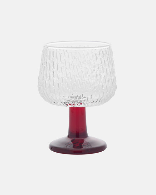 Marimekko Syksy Goblet 2.5 dl – Clear / Red