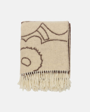 Marimekko Piirto Unikko RWS Throw 130 x 170 cm