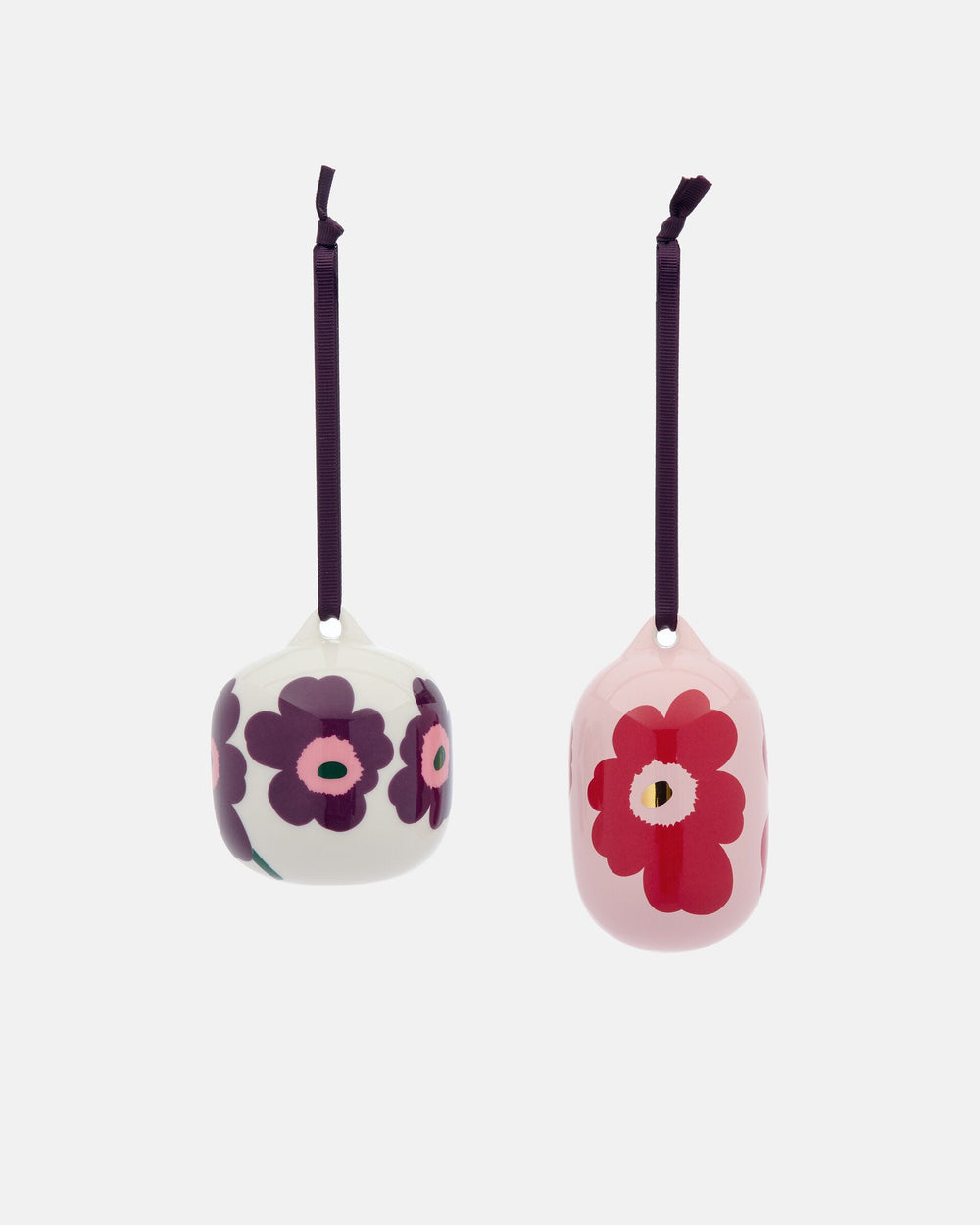 Marimekko Unikko Collectible Ornament 2 pcs