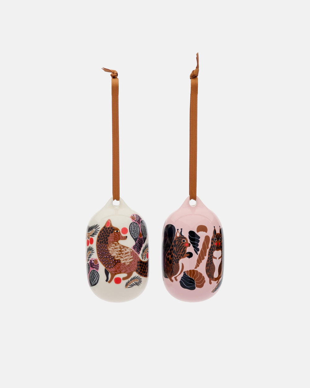 Marimekko Kurre & Ketunmarja Collectible Ornament 2 pcs
