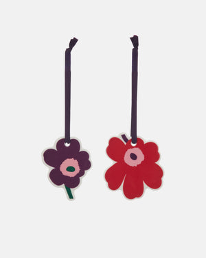 Marimekko Unikko Flat Ornament 2 pcs