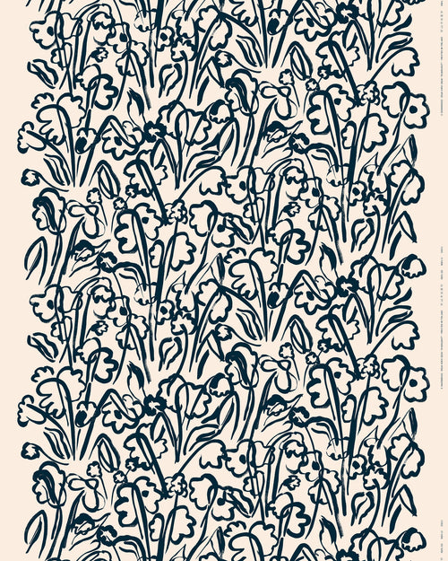 Marimekko Ensikukat Linen Fabric