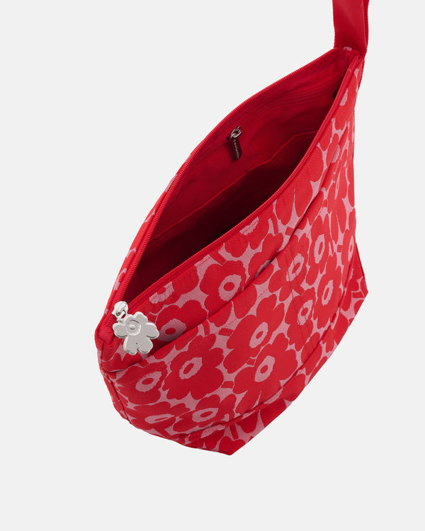 Marimekko Mini Unikko Taajuus Cosmetic Bag – Pink / Red