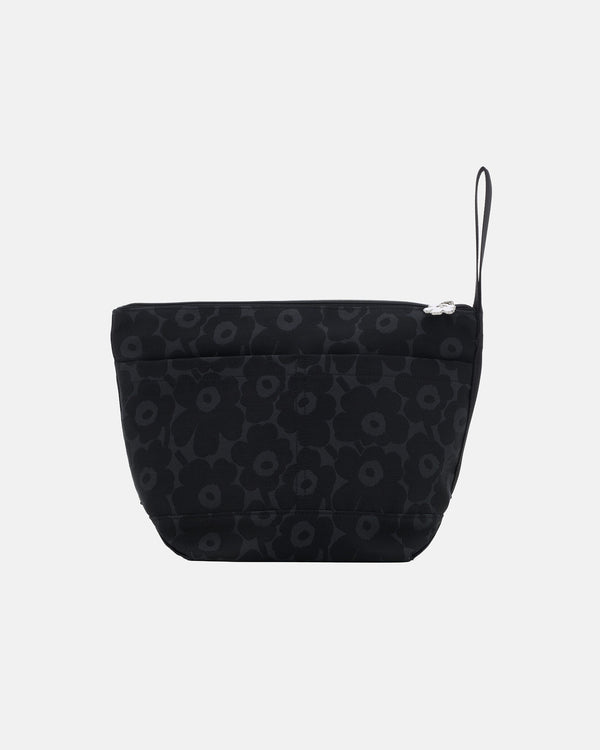 Marimekko Mini Unikko Taajuus Cosmetic Bag – Black