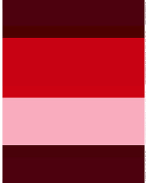 Marimekko Hennika Cotton Fabric – Pink / Red / Burgundy