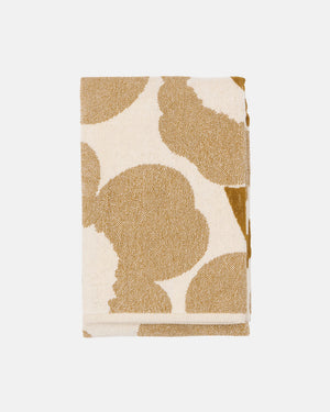 Marimekko Unikko Bath Towel 70 x 150 cm – Off-White / Bronze