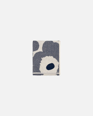 Marimekko Unikko Hand Towel 50 x 70 cm – Off-White / Blueberry