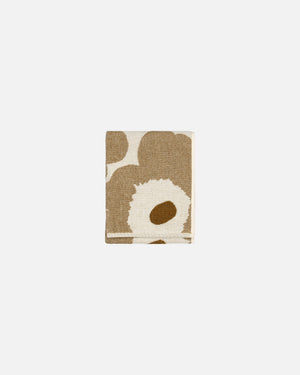 Marimekko Unikko Hand Towel 50 x 70 cm – Off-White / Bronze