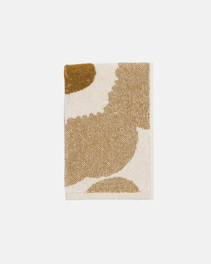 Marimekko Unikko Guest Towel 30 x 50 cm – Off-White / Bronze