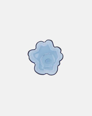 Marimekko Unikko Glass Plate 13 cm – Cornflower
